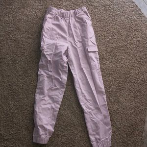 H&M lavender cargo pants